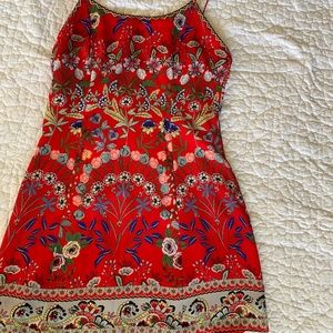 Alice + Olivia red dress